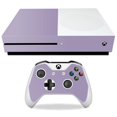thumbnail image 1 of Skin Decal Wrap Compatible With Microsoft Xbox One S Solid Lavender, 1 of 4