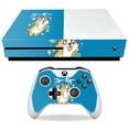 thumbnail image 1 of Skin Decal Wrap Compatible With Microsoft Xbox One S Sticker Design Corgi Kawaii, 1 of 4
