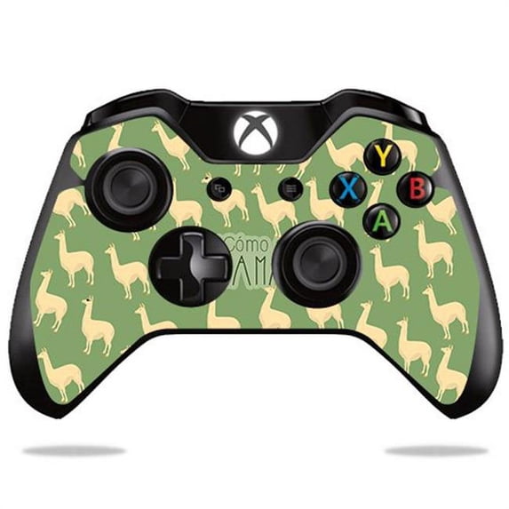 Skin Decal Wrap Compatible With Microsoft Xbox One or One S Controller Llama