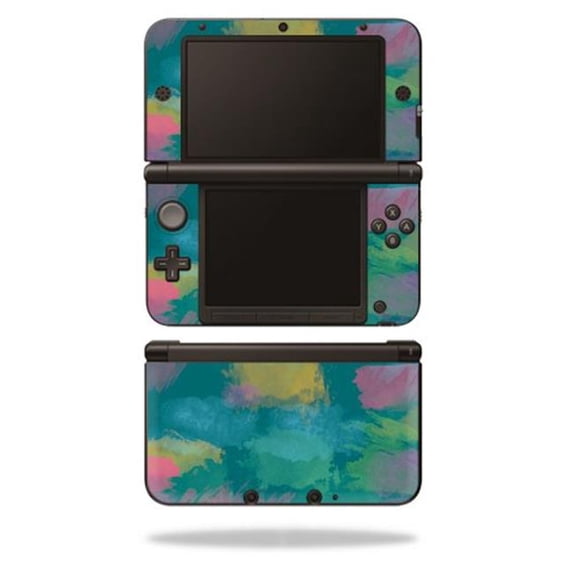 Skin Decal Wrap Compatible With Nintendo 3DS XL Original (2012-2014) Watercolor Blue