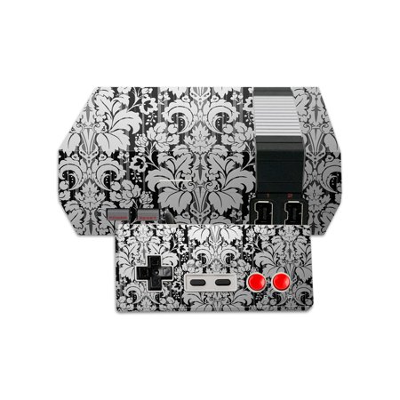 Skin Decal Wrap Compatible With Nintendo NES Classic Edition Floral Retro