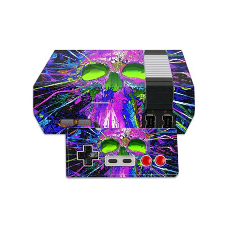 Skin Decal Wrap Compatible With Nintendo NES Classic Edition Hard Wired
