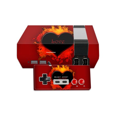 Skin Decal Wrap Compatible With Nintendo NES Classic Edition Love