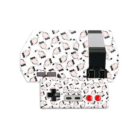 Skin Decal Wrap Compatible With Nintendo NES Classic Edition Raining Cats