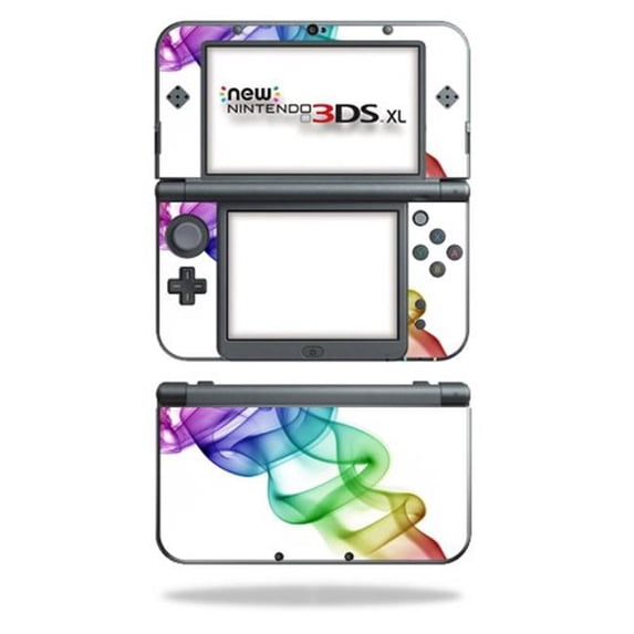 Skin Decal Wrap Compatible With Nintendo New 3DS XL (2015) cover Sticker Design Smokey Color