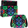 thumbnail image 1 of Skin Decal Wrap Compatible With NuVision Supreme 1001 Tablet Sticker Design Geometric Rave, 1 of 4