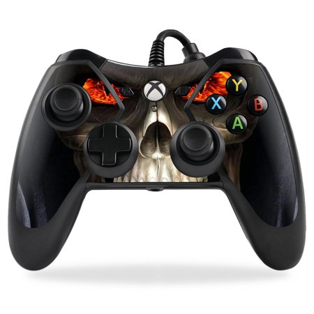 Skin Decal Wrap Compatible With PowerA Pro Ex Xbox One Controller Evil Reaper