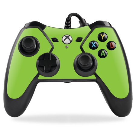 Skin Decal Wrap Compatible With PowerA Pro Ex Xbox One Controller Lime Green