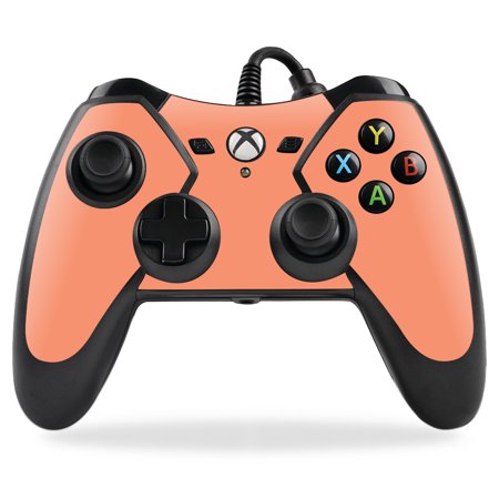Skin Decal Wrap Compatible With PowerA Pro Ex Xbox One Controller Peach