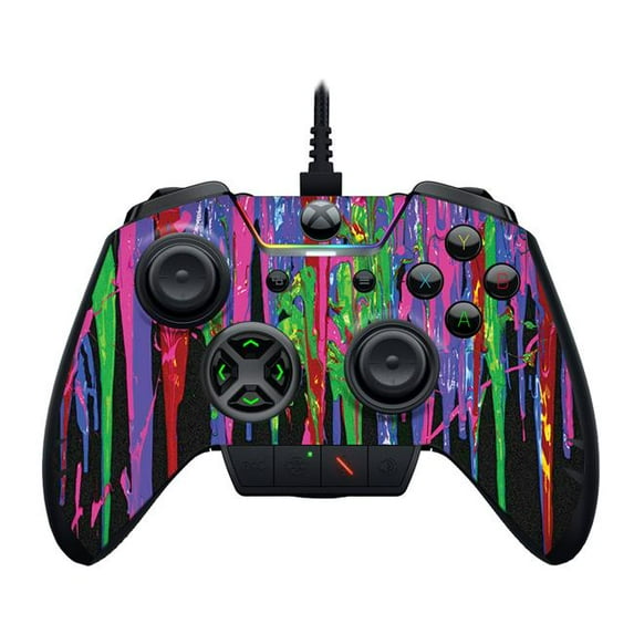 Skin Decal Wrap Compatible With Razer Wolverine Ultimate Sticker Design Drips