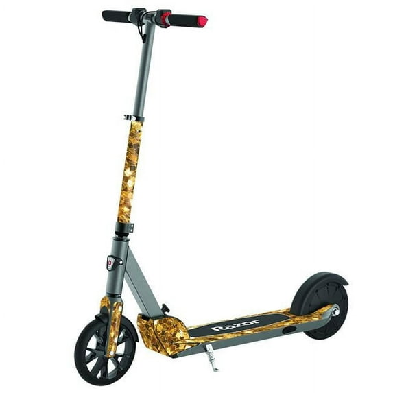Skin Decal Wrap Compatible With Razor E Prime Electric Scooter Sticker Design Gold Chips