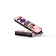 thumbnail image 1 of Skin Decal Wrap Compatible With Roku Express Remote Sticker Design Winter Fox Pattern, 1 of 5