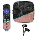 thumbnail image 1 of Skin Decal Wrap Compatible With Roku Ultra Sticker Design Cut Marble, 1 of 6