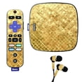thumbnail image 1 of Skin Decal Wrap Compatible With Roku Ultra Sticker Design Gold Tiles, 1 of 6