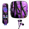 thumbnail image 1 of Skin Decal Wrap Compatible With Roku Ultra Sticker Design Purple Tree Camo, 1 of 6