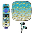 thumbnail image 1 of Skin Decal Wrap Compatible With Roku Ultra Sticker Design Raining Pizza, 1 of 6