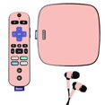 thumbnail image 1 of Skin Decal Wrap Compatible With Roku Ultra Sticker Design Solid Blush, 1 of 6