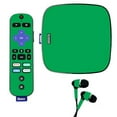 thumbnail image 1 of Skin Decal Wrap Compatible With Roku Ultra Sticker Design Solid Green, 1 of 6