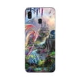 thumbnail image 1 of Skin Decal Wrap Compatible With Samsung Galaxy A20 / A30 Sticker Design Dragon Paradise, 1 of 3