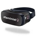 thumbnail image 1 of Skin Decal Wrap Compatible With Samsung Gear VR Feminist, 1 of 2