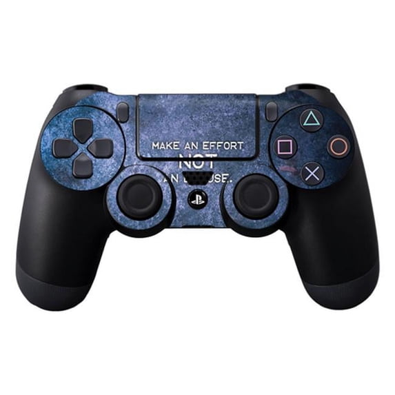 Skin Decal Wrap Compatible With Sony PS4 Controller Make An Effort