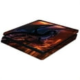thumbnail image 1 of Skin Decal Wrap Compatible With Sony PS4 Slim Console Fire Dragon, 1 of 4