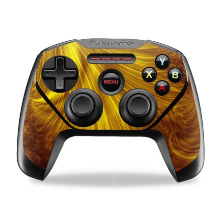 Skin Decal Wrap Compatible With SteelSeries Nimbus Controller Golden Locks