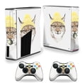 thumbnail image 1 of Skin Decal Wrap Compatible With X-Box 360 Xbox 360 S console Hipster Lynx, 1 of 4