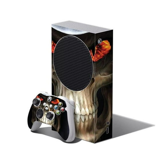 Skin Decal Wrap Compatible With XBOX Series S Bundle Sticker Design Evil Reaper