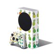 thumbnail image 1 of Skin Decal Wrap Compatible With XBOX Series S Bundle Sticker Design Rainbow Pineapples, 1 of 3
