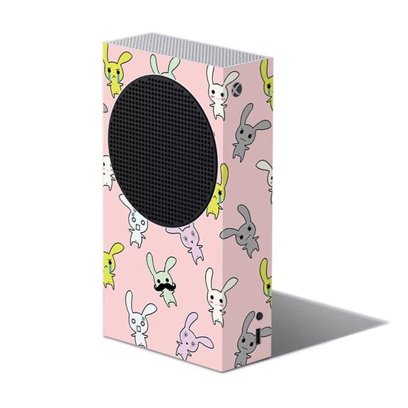 Skin Decal Wrap Compatible With XBOX Series S Sticker Design Bunny Bunches