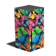 thumbnail image 1 of Skin Decal Wrap Compatible With XBOX Series X Sticker Design Butterfly Party, 1 of 3
