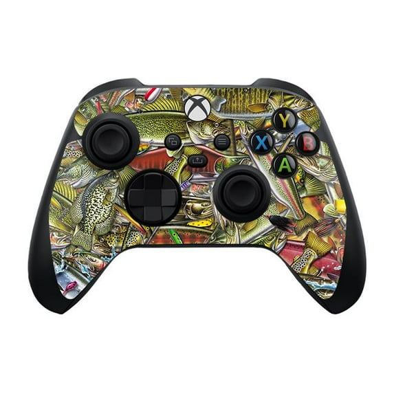 Skin Decal Wrap Compatible With XBOX Series X and S Controller Sticker Design Fish Puzzle
