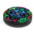 thumbnail image 1 of Skin Decal Wrap Compatible With iRobot Roomba 890 Minimal Coverage Vacuum Sticker Design Geometric Rave, 1 of 4