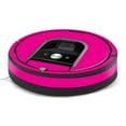 thumbnail image 1 of Skin Decal Wrap Compatible With iRobot Roomba 960 Robot Vacuum Sticker Design Hot Pink, 1 of 5