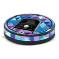 thumbnail image 1 of Skin Decal Wrap Compatible With iRobot Roomba 960 Robot Vacuum Sticker Design Purple Kaleidoscope, 1 of 5