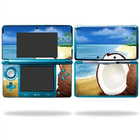 Skin Decal Wrap Cover Compatible With Nintendo 3DS Sticker Design Coconuts
