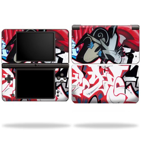 Skin Decal Wrap Cover Compatible With Nintendo DSi XL Sticker Design Graffiti Mash Up