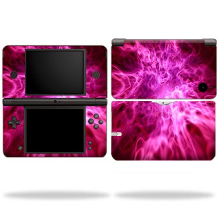 Skin Decal Wrap Cover Compatible With Nintendo DSi XL Sticker Design Red Mystic