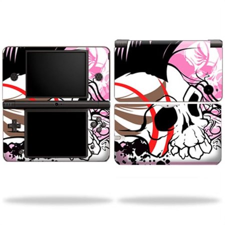 Skin Decal Wrap Cover Compatible With Nintendo DSi XL Sticker Design Skull Hawk