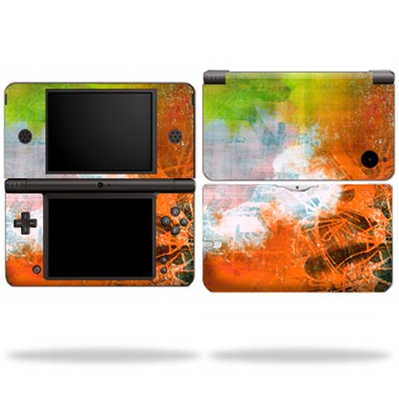Skin Decal Wrap Cover Compatible With Nintendo DSi XL Sticker Design Urban Abstract