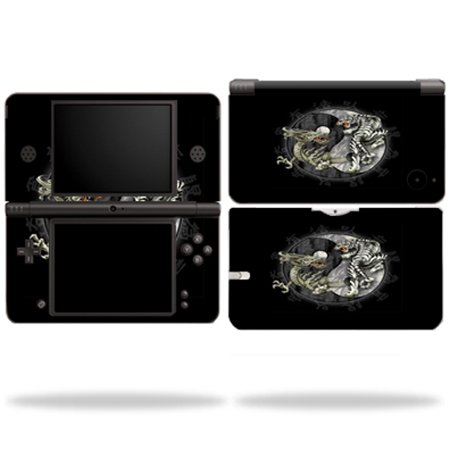 Skin Decal Wrap Cover Compatible With Nintendo DSi XL Sticker Design Yin And Yang