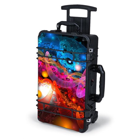 Skin Decal Wrap For Pelican Case 1510 / Fractal Colors