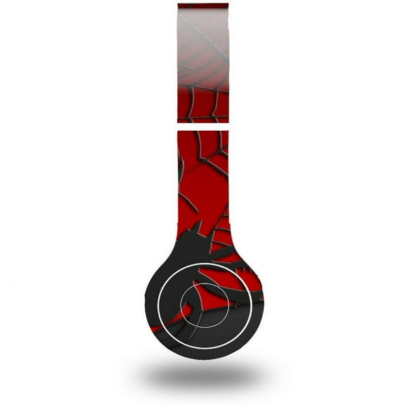 Skin Decal Wrap compatible with Original Beats Solo HD Spider Web (HEADPHONES NOT INCLUDED)