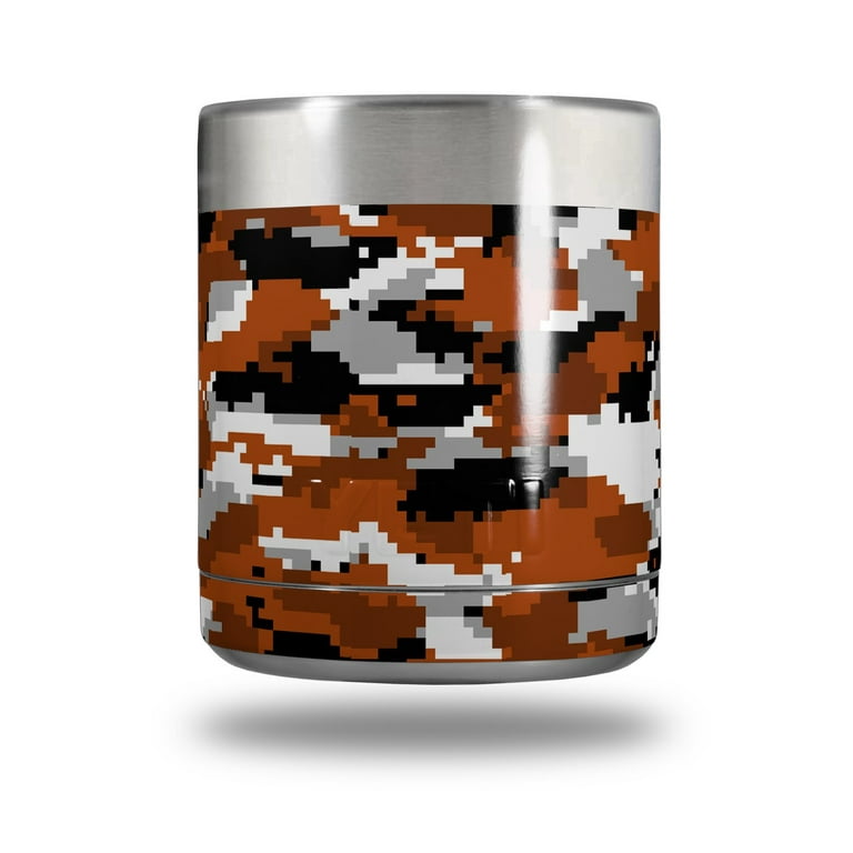 Skin Decal Wrap for Yeti Rambler Lowball - WraptorCamo Digital Camo Burnt  Orange by WraptorSkinz 