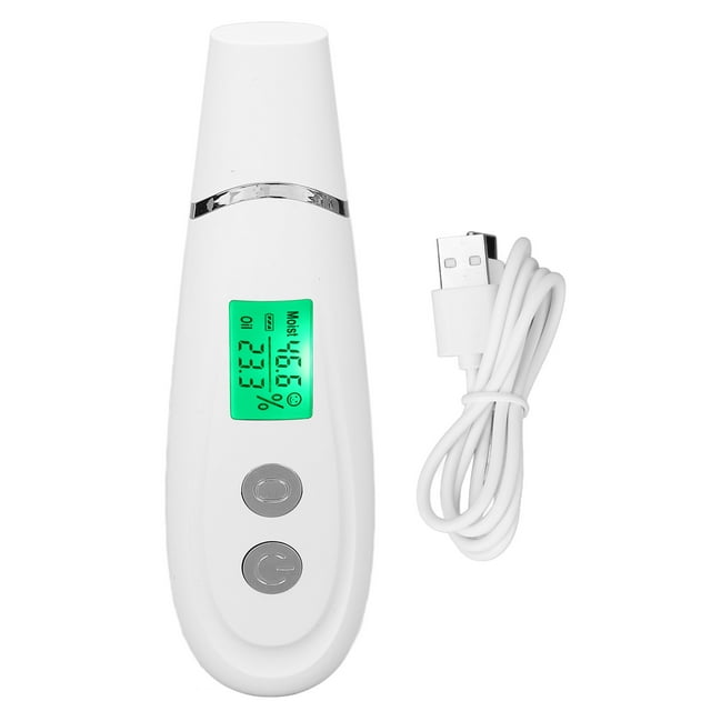 Skin Detector White Facial Moisture Tester Detector Skin Oil Content