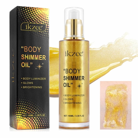 Skin Enhancer Luminizer Oil, Leave Skin Glowing, 3.38 fl oz - Gold