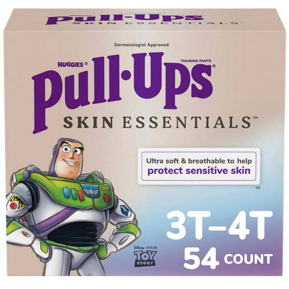 Skin Essentials Boys' Disposable Training Pants - 3T-4T - 54ct