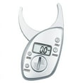 thumbnail image 1 of Skin Fat Caliper Portable Lightweight Comfortable Grip Aurate Measurement Digital Fat Caliper Silver, 1 of 1
