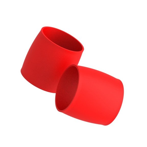 Skin Friendly Bike Handlebars Tape End Rings Waterproof Silicones Clamps With Quick Installation For Cyclists